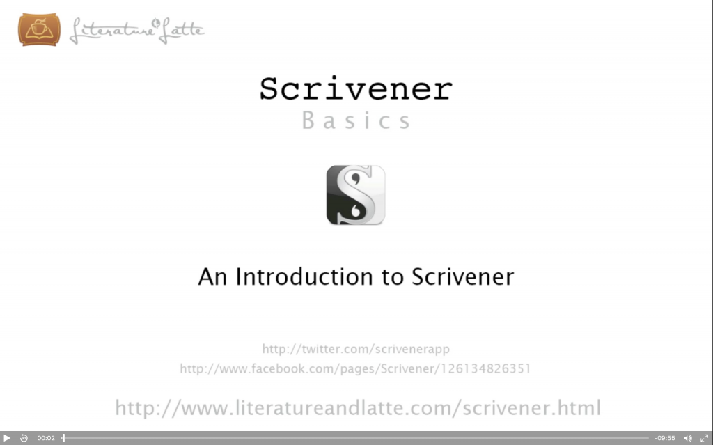 Scrivener Intro Movie